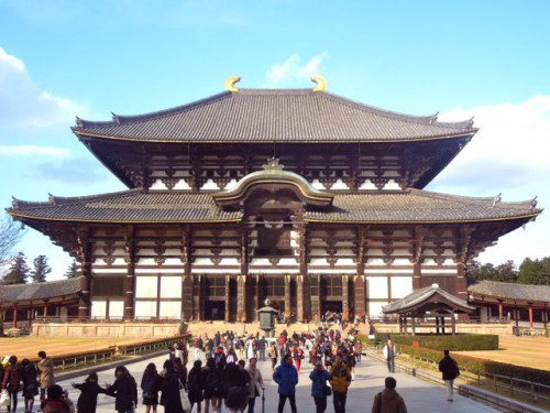 要約なら公園へ。東大寺が私の帰りを待っていてくれました。実際は見えません。