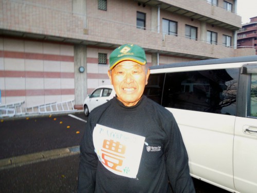 チームを熱い思いで引っ張ってくれた神谷監督78歳。若い！